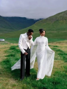 Fans Gush As Temi Otedola Drops Wedding Photos With Mr Eazi
