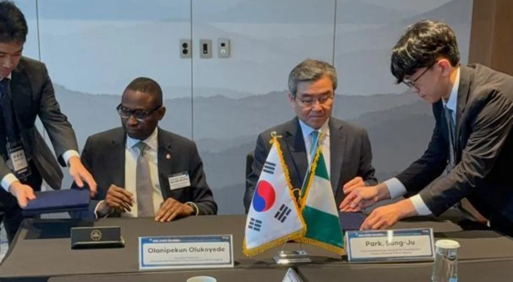 Ola Olukoyede Signs MoU With Korean Police — But Will It Stop the Looters?