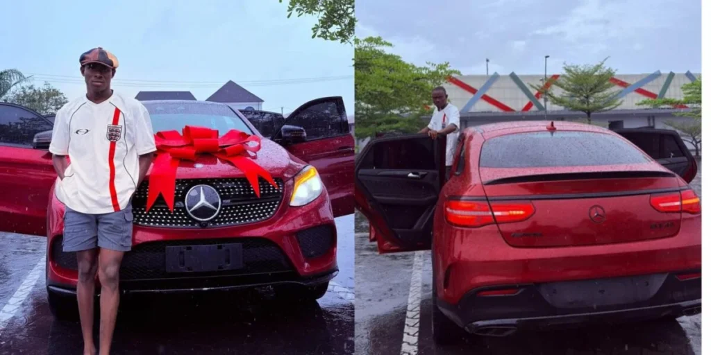 GehGeh Buys ₦150M Mercedes After Bashing Rich Car Buys
